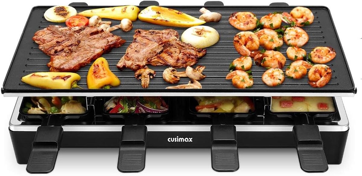 Test : gril raclette multifonction Cusimax CMRC-300
