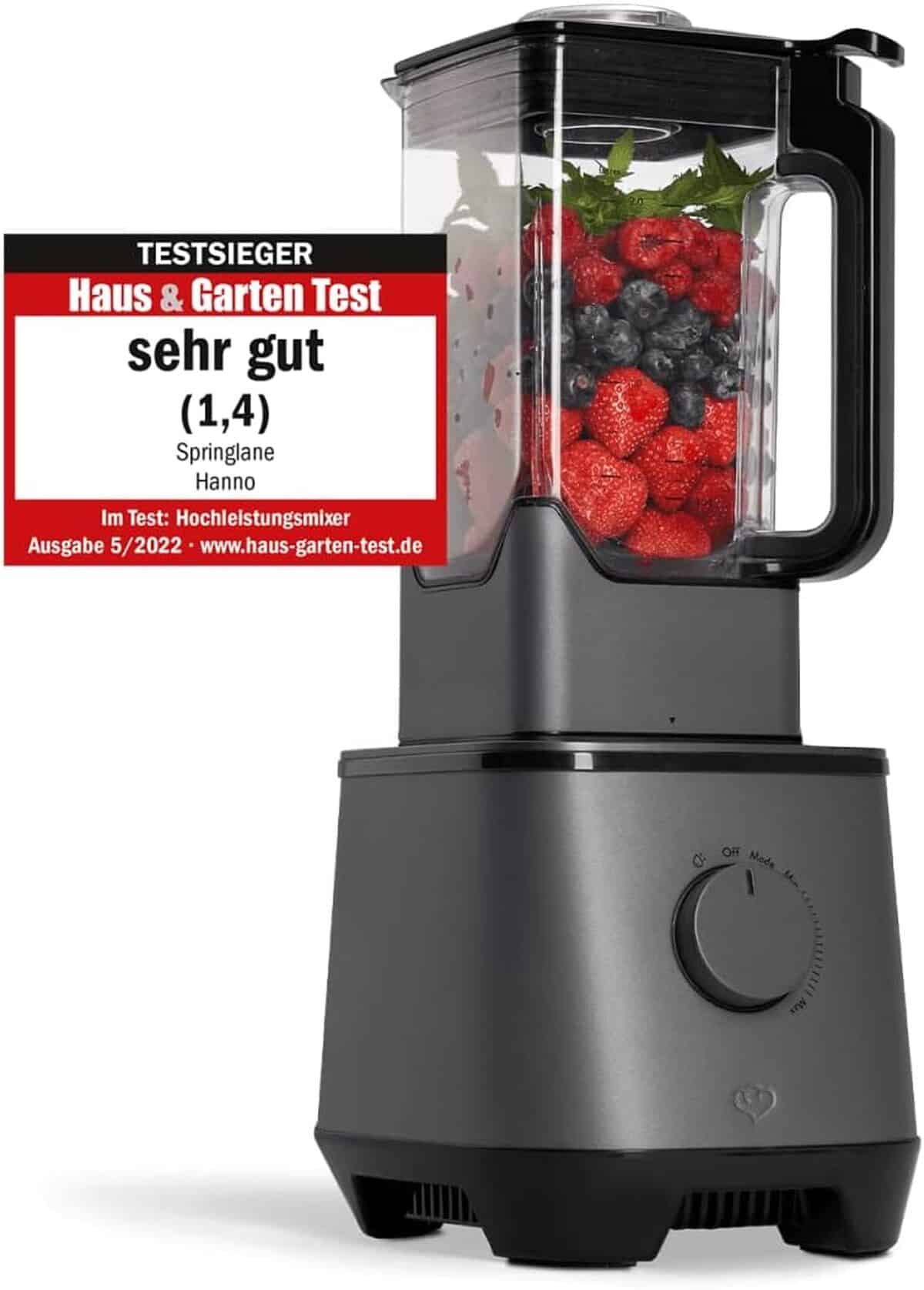 Test : springlane Hanno 2000W mélangeur haute performance