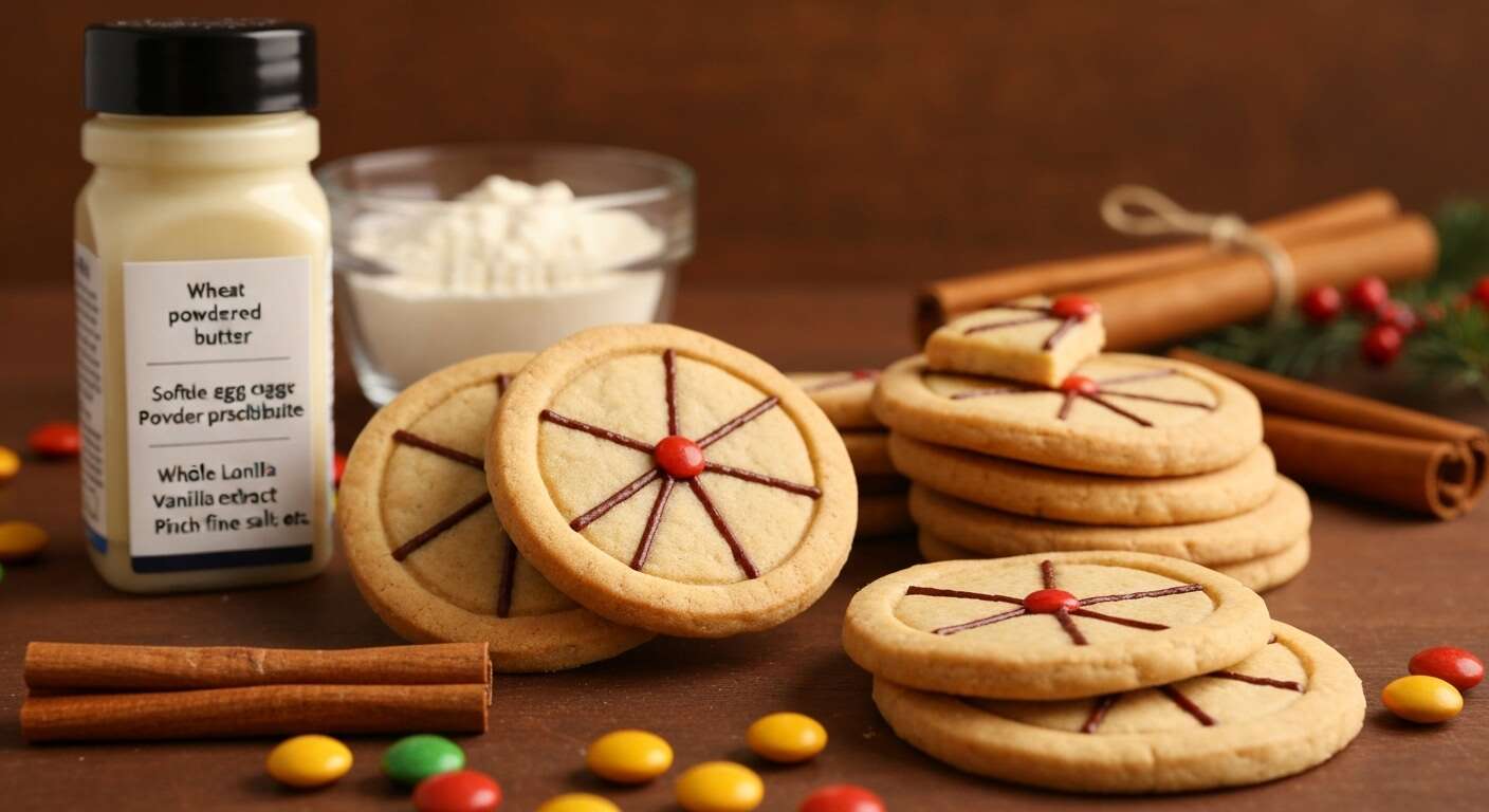 Biscuits Effet Vitraux pour Noël : recette Festive