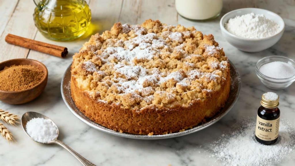Crumb Cake de New York : recette Gourmande et Facile