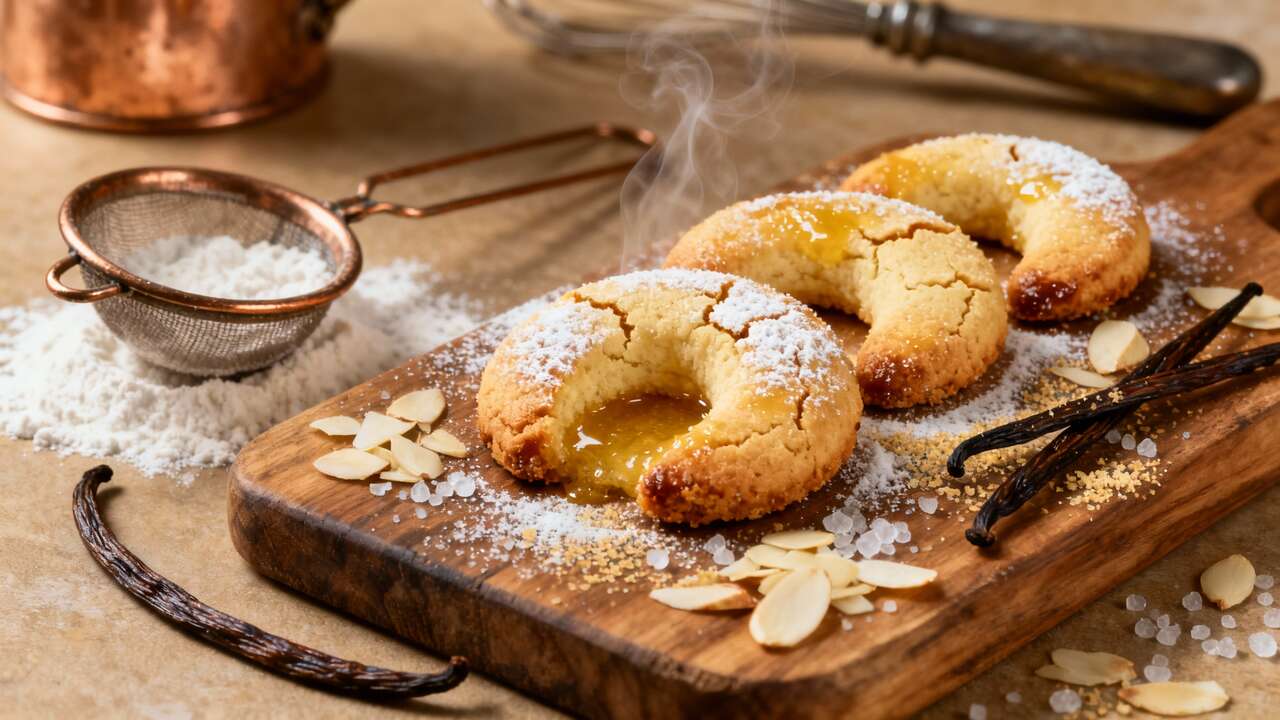 Sablés Vanille Kipferl : recette Gourmande