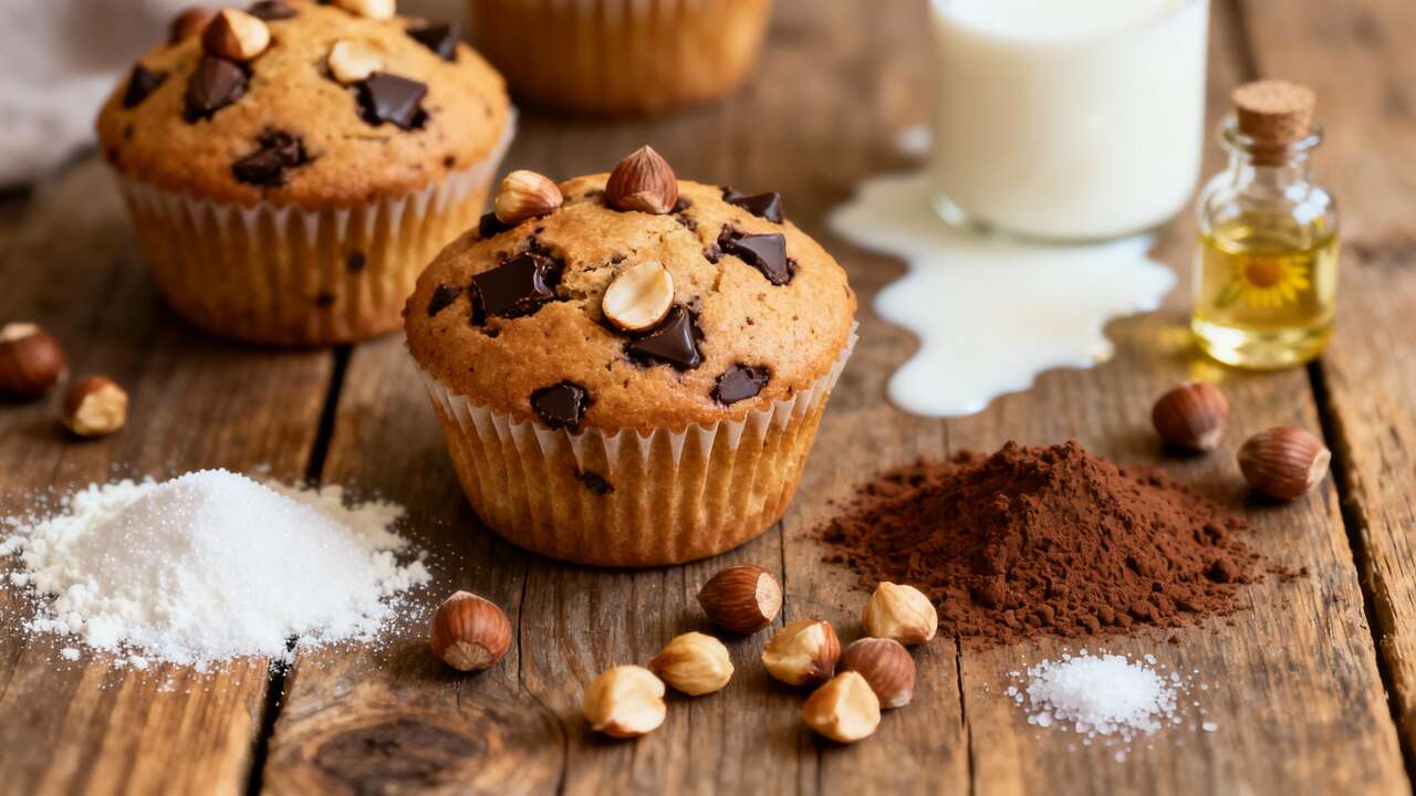 Muffins Chocolat Noisettes : une Délicieuse Recette Maison