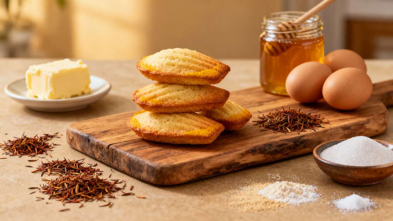 Madeleines au Rooibos : une Recette Parfumée et Unique