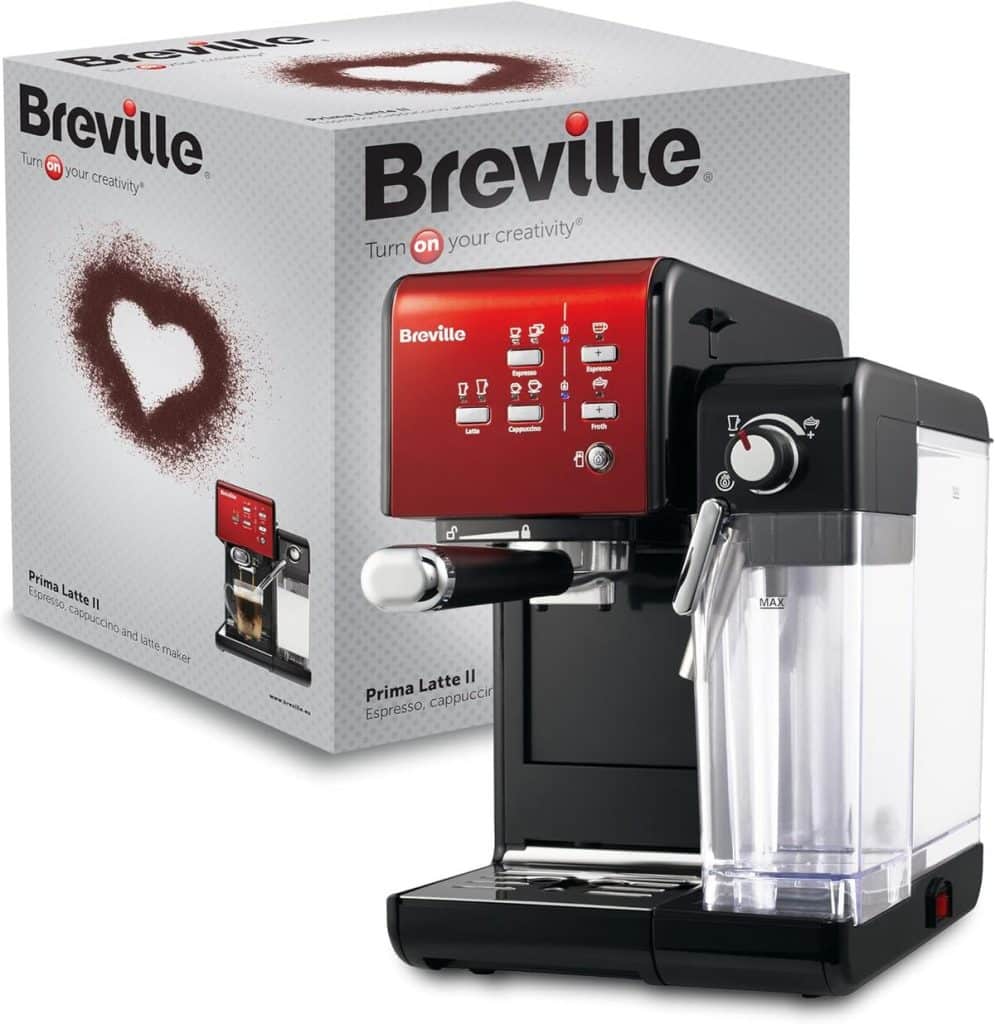 Test : breville PrimaLatte II, la machine à café et expresso avec mousseur automatique