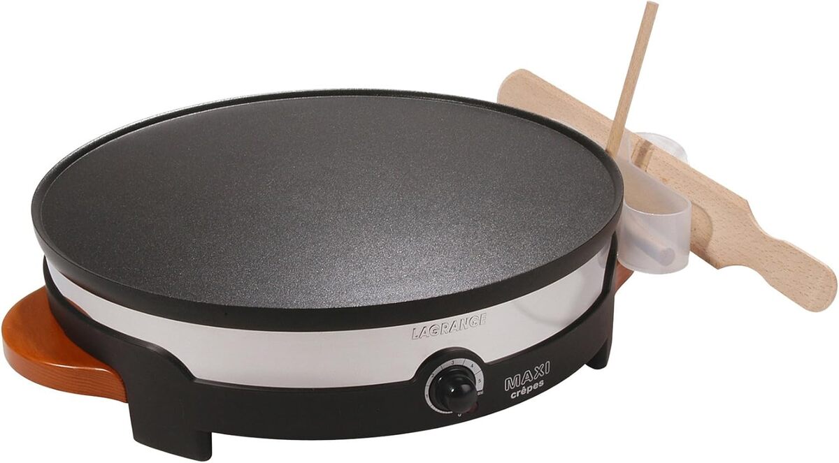 Test crêpière Lagrange 109001 maxi crêpes