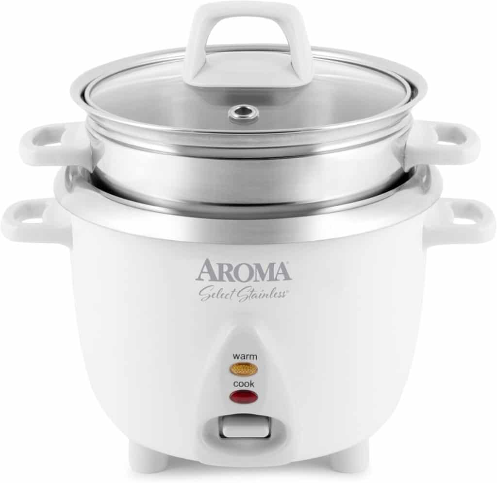 Test du cuiseur à riz Aroma Housewares 6 tasses inox