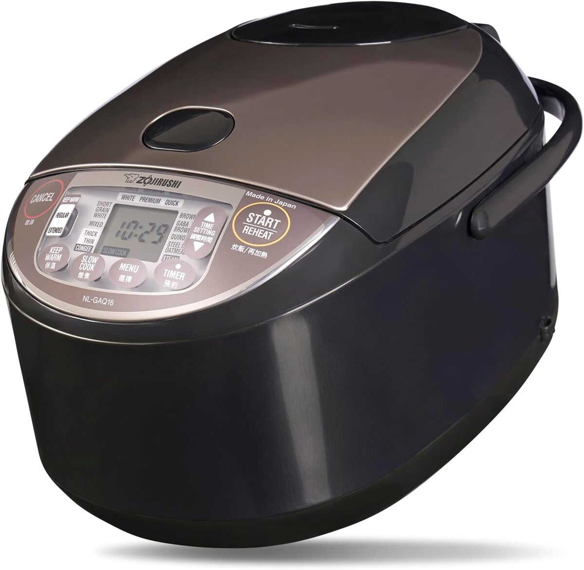 Test du cuiseur à riz Zojirushi Premium NL-GAQ18 : puissance et polyvalence