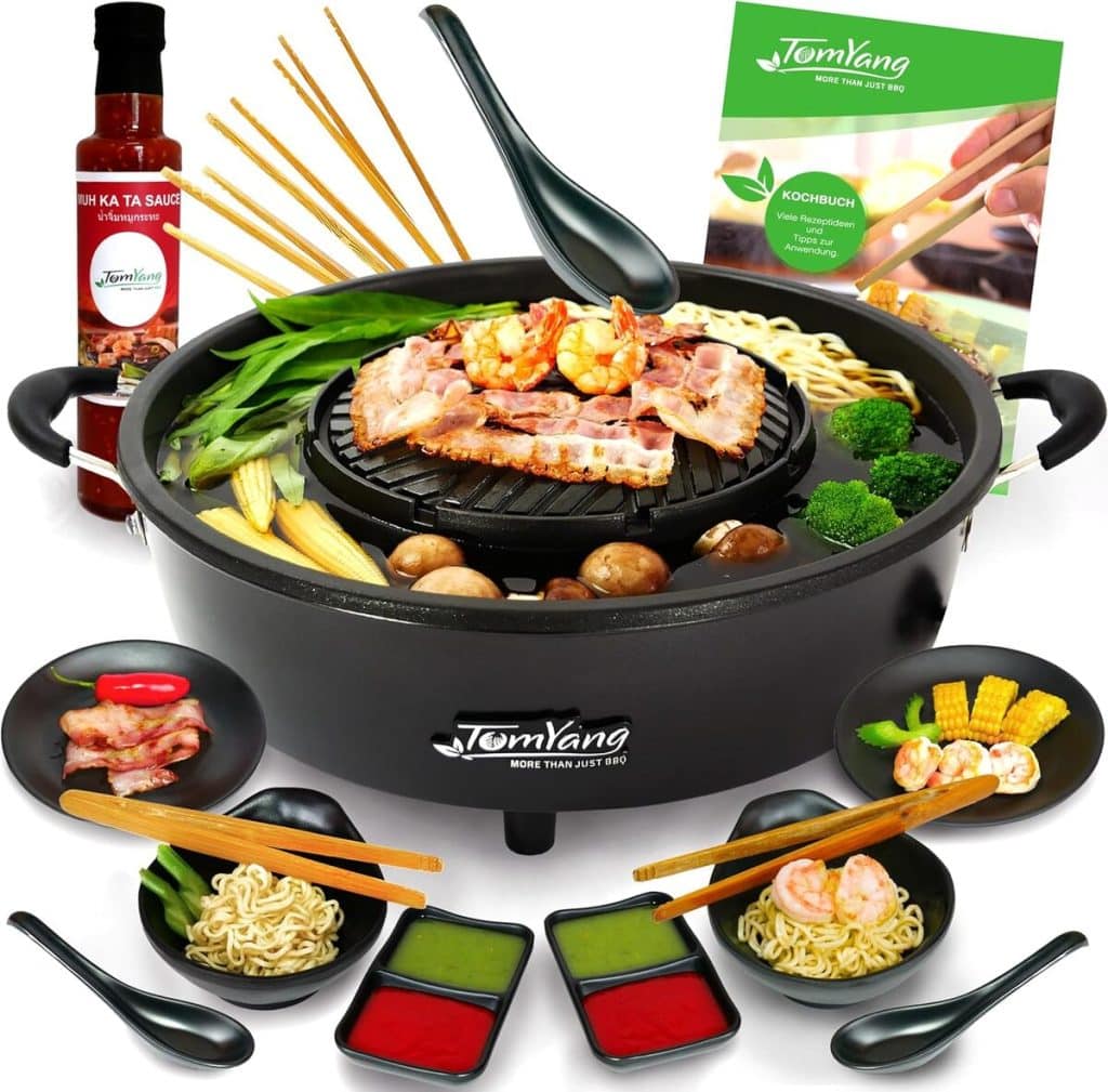 Test du Gril TomYang Hot Pot Professional : hot pot et BBQ thaï en un