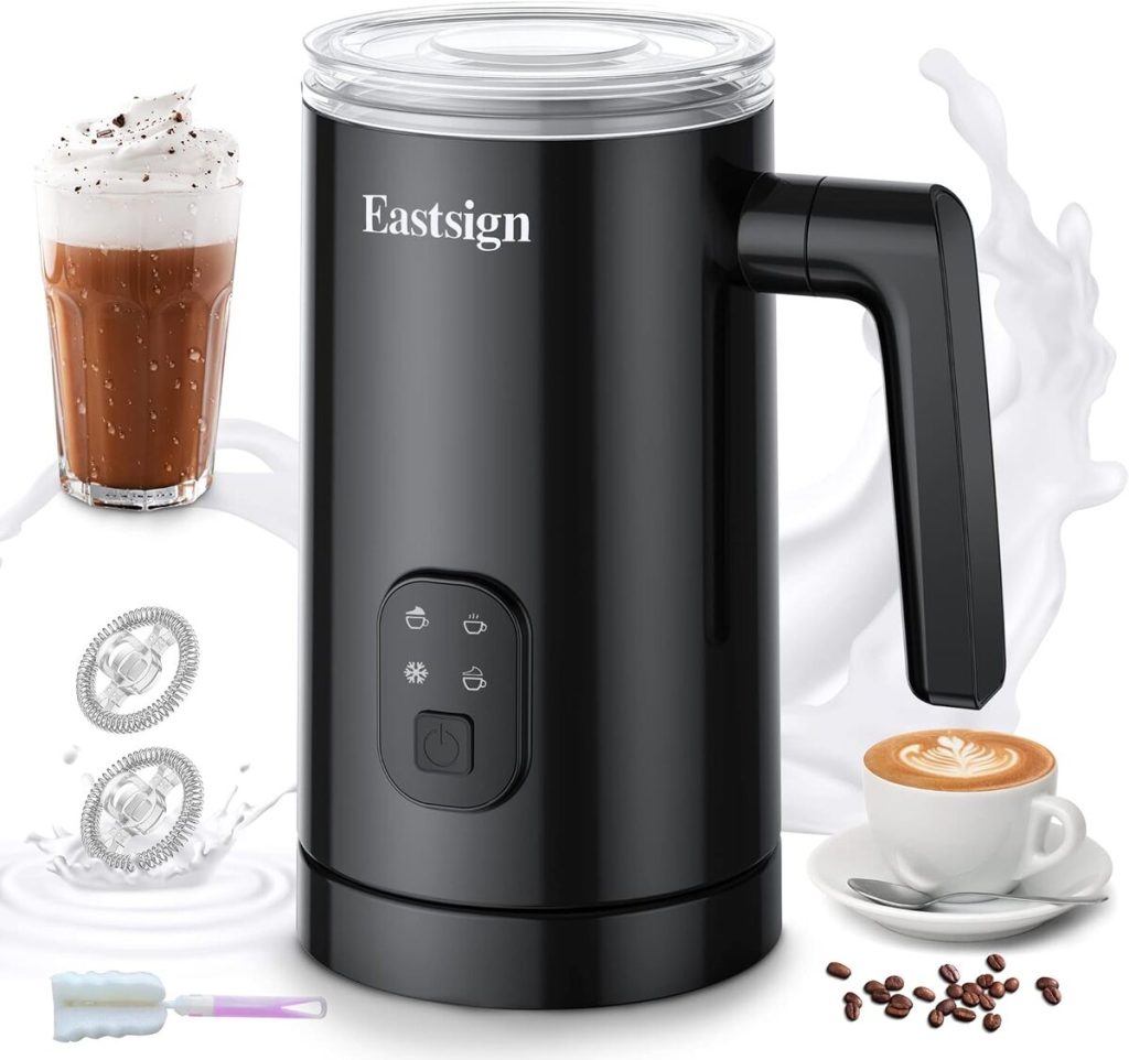 Test du mousseur à lait électrique 4 en 1 Eastsign