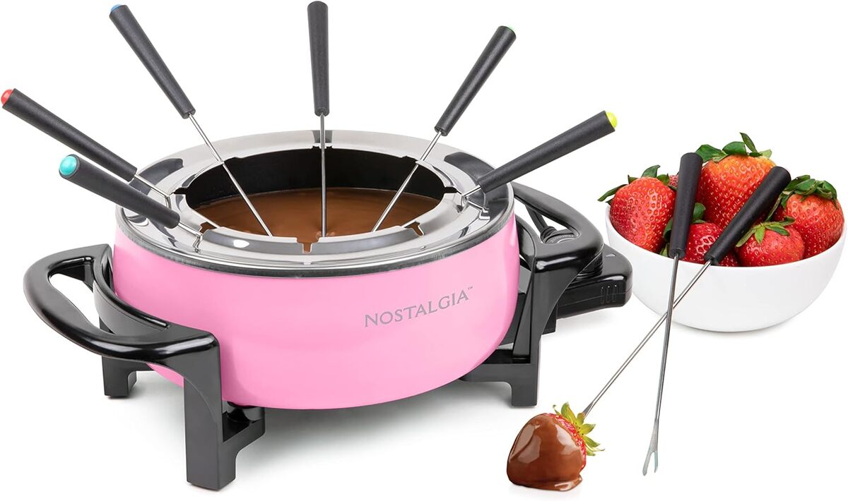 Test : fondue électrique Nostalgia rose au contrôle précis