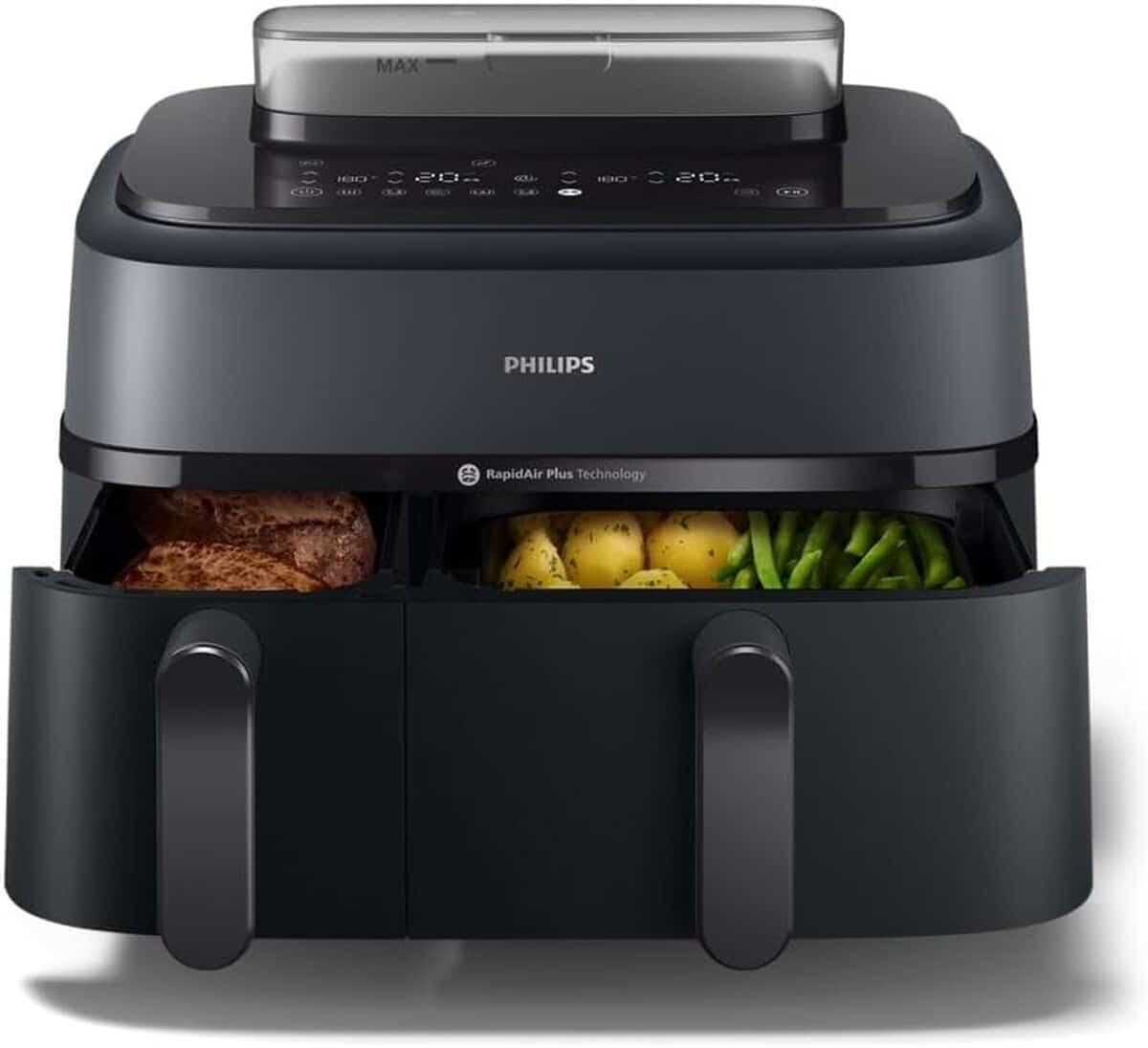 Test : philips Air Fryer Série 5000 Double Panier, la friteuse qui défie la matière grasse