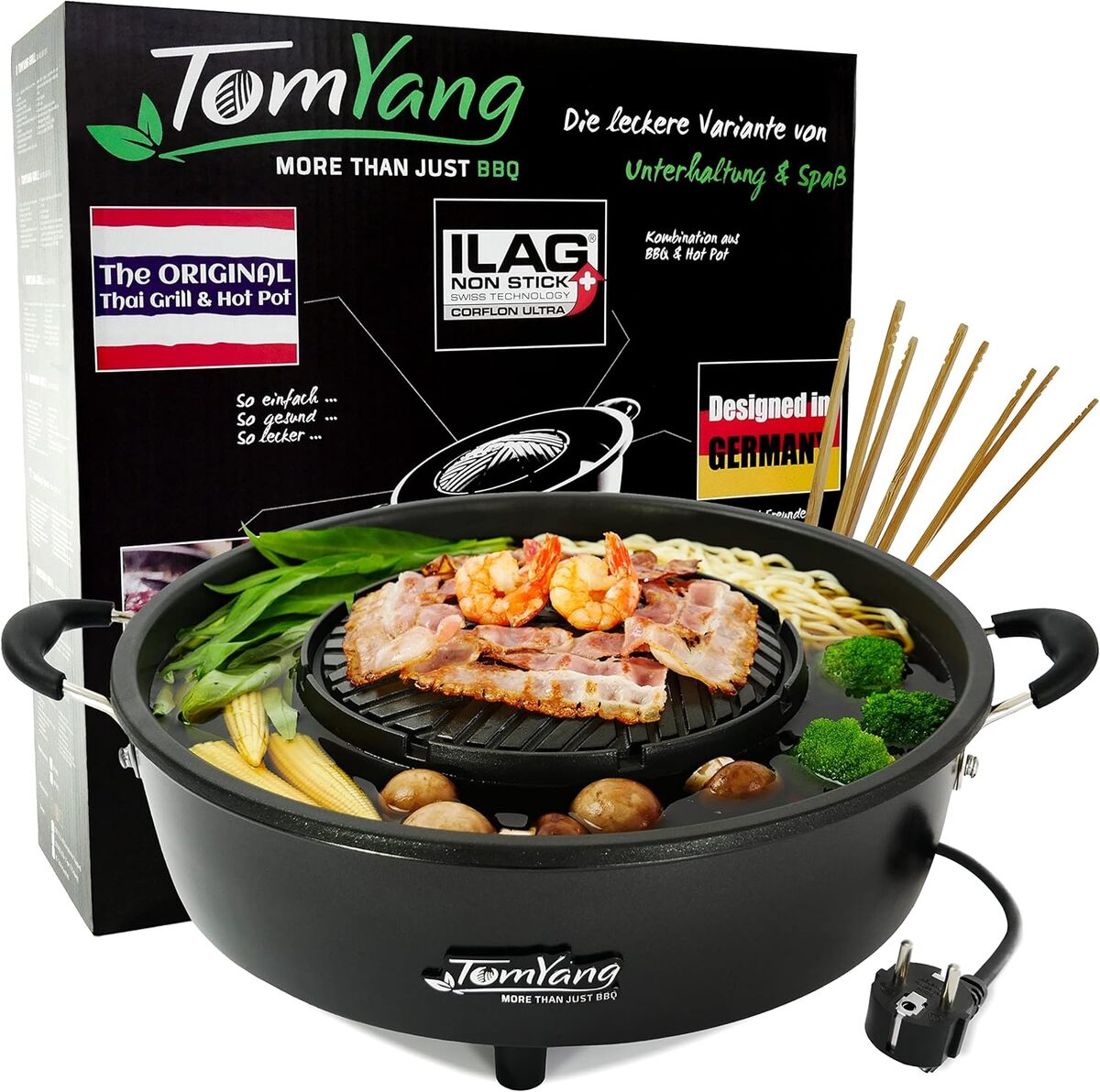 Test TomYang Hot Pot : barbecue thaï électrique design et polyvalent