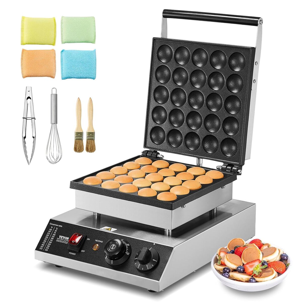 Test : vevor appareil à pancake 1700 W antiadhésif