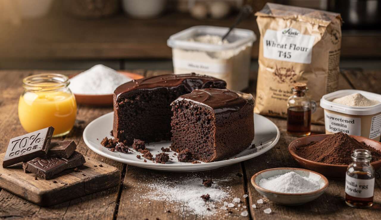 Recette de cake au chocolat moelleux