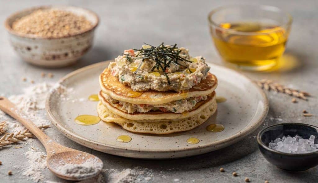 Recette de blinis maison et tartinade veggie façon tarama