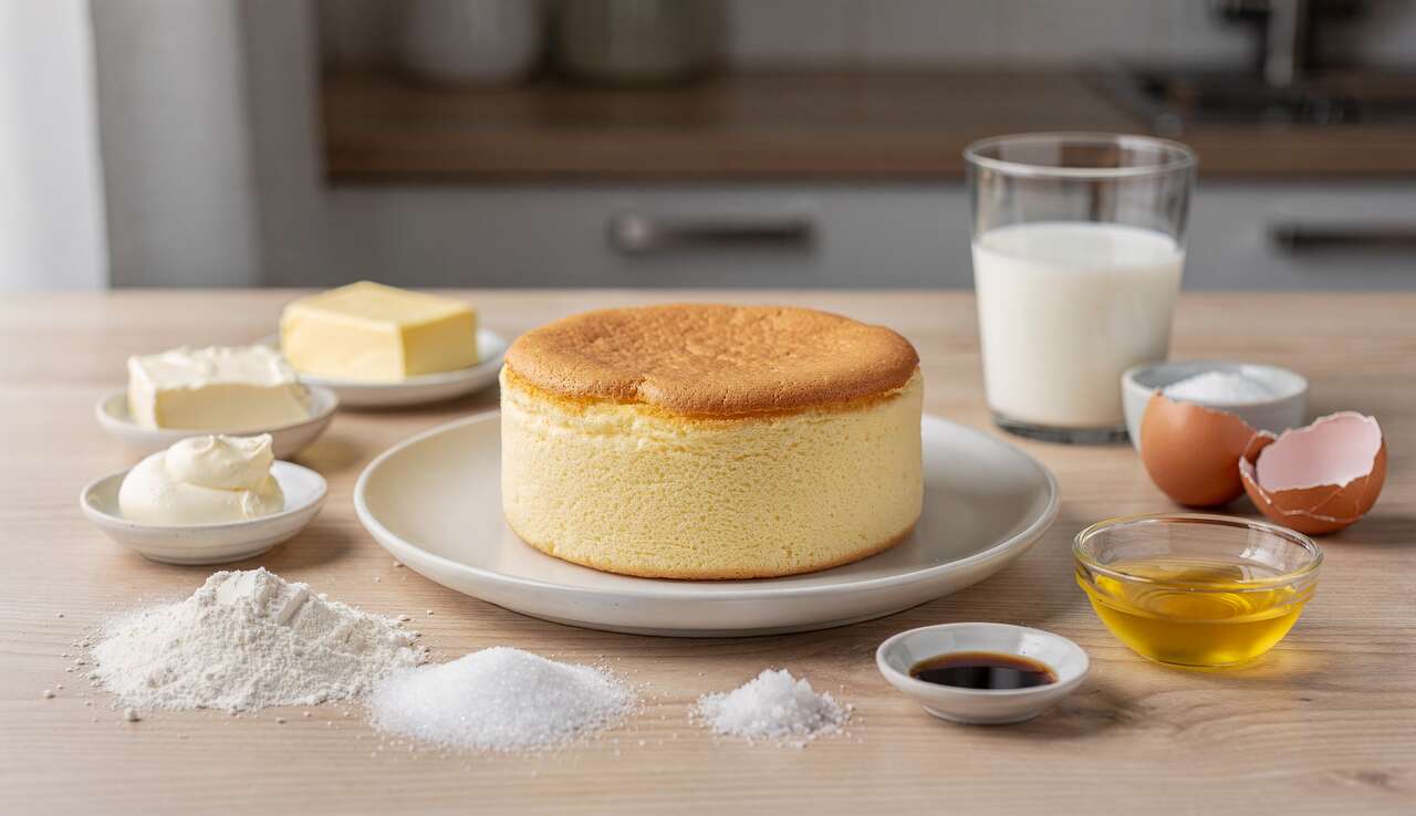 Recette du Cheesecake Japonais Moelleux et Aérien