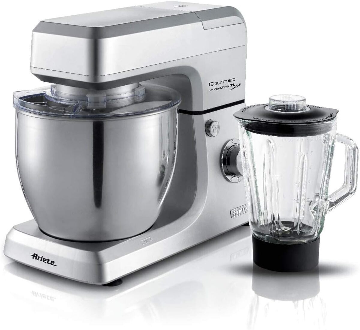 Test Ariete Gourmet 1598/1 : robot de cuisine inox 2100W
