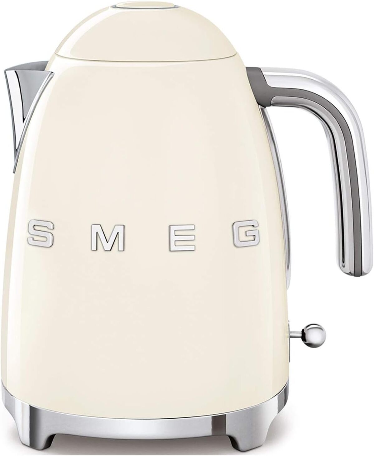 Test bouilloire Smeg KLF03CREU : puissance 2400W et design crème