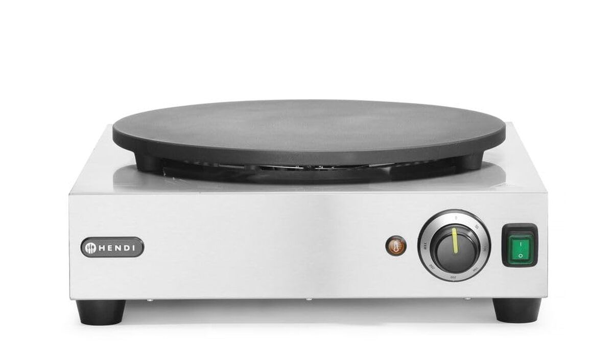 Test : crêpière HENDI 230V / 3000W