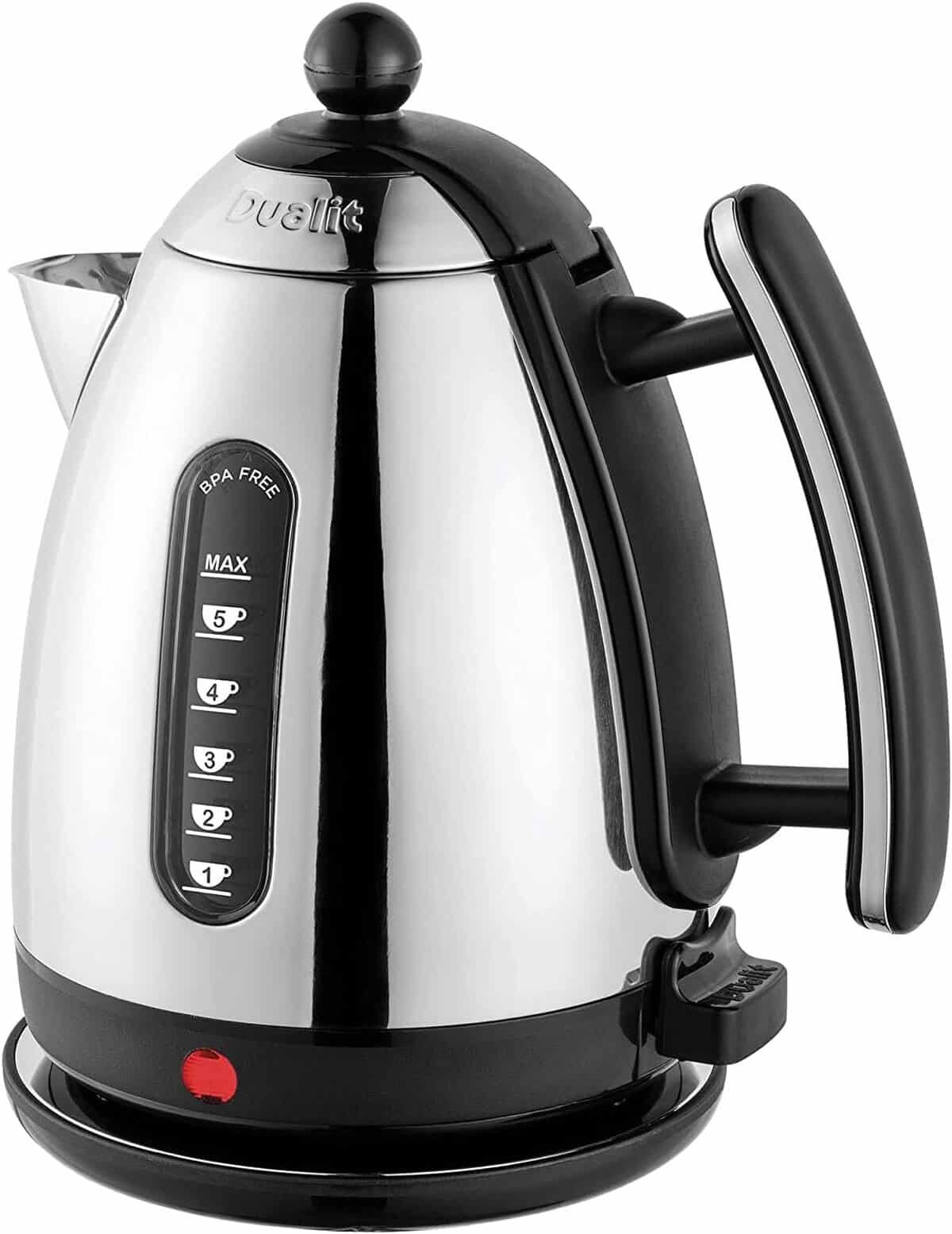 Test de la bouilloire Dualit Lite inox 1, 5 L : design vintage rapide et sans BPA