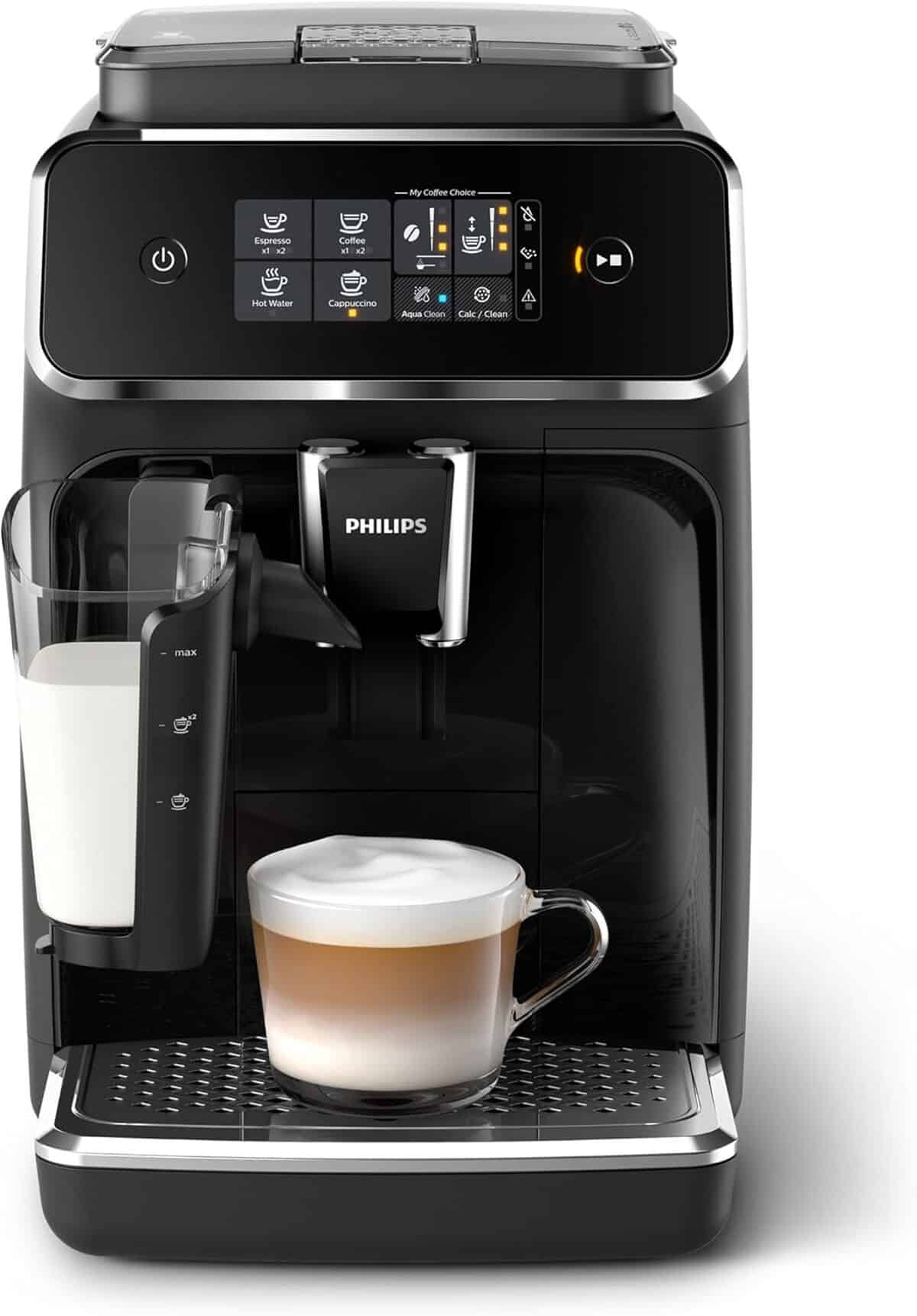 Test de la Philips série 2200 : expresso et latte parfaits