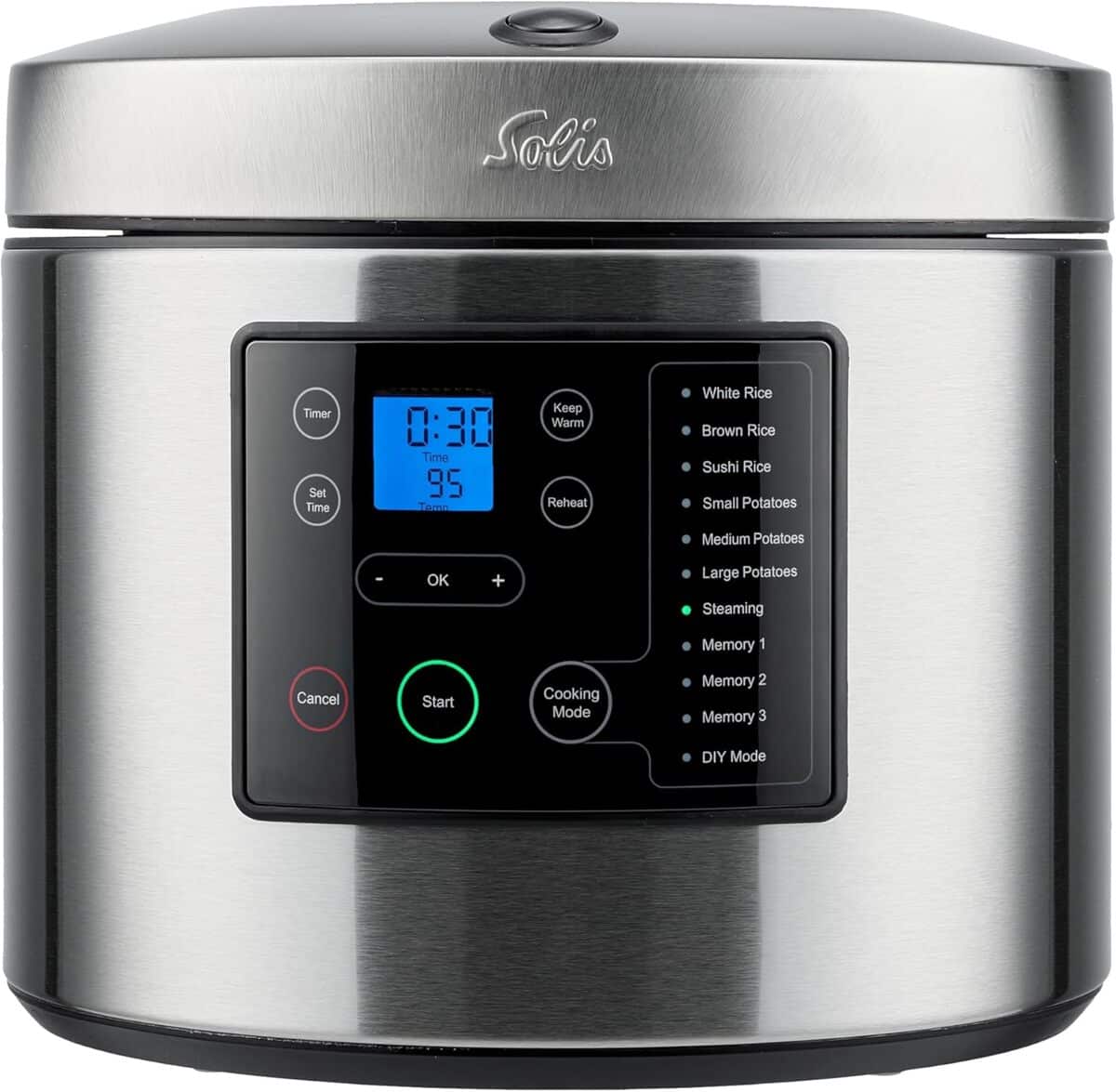 Test du multicuiseur Solis Rice & Potato 5L avec système de chauffage 3D