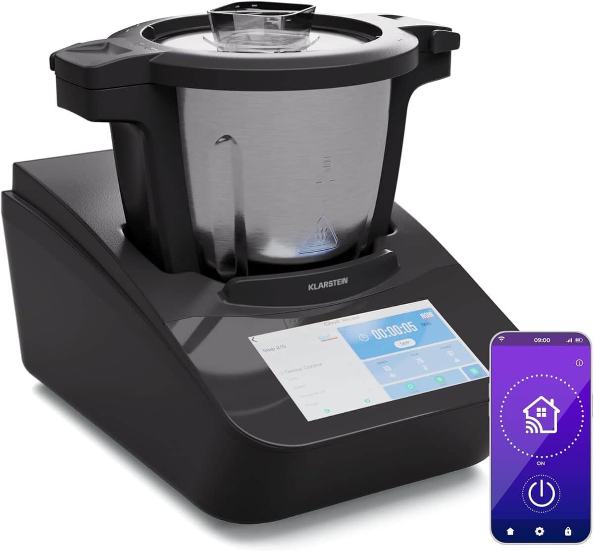 Test : klarstein robot cuisine multifonction 1700W, 4 en 1