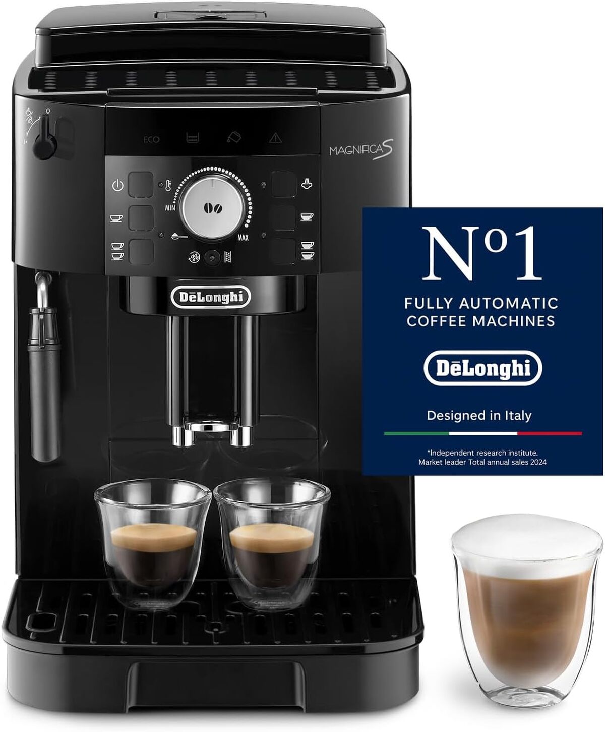 Test : machine à café De'Longhi Magnifica S 1450W