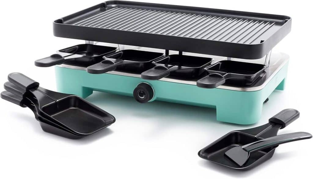 Test raclette turquoise GreenLife CC007330-001 : efficacité stylée