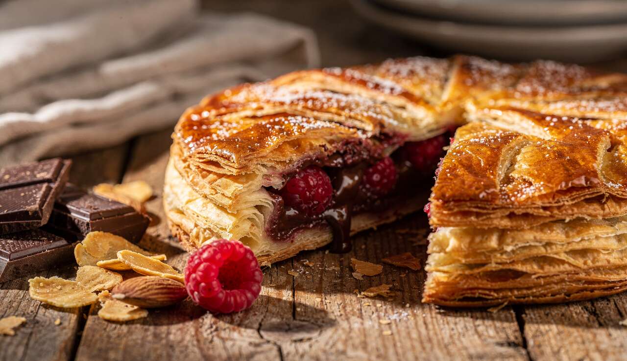 Galette des Rois chocolat framboises : recette gourmande