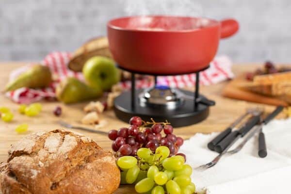 KUHN RIKON 32318 Cheese Fondue Clay