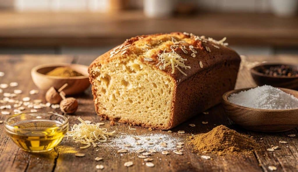 Cake moelleux poireaux et son d'avoine : recette équilibrée