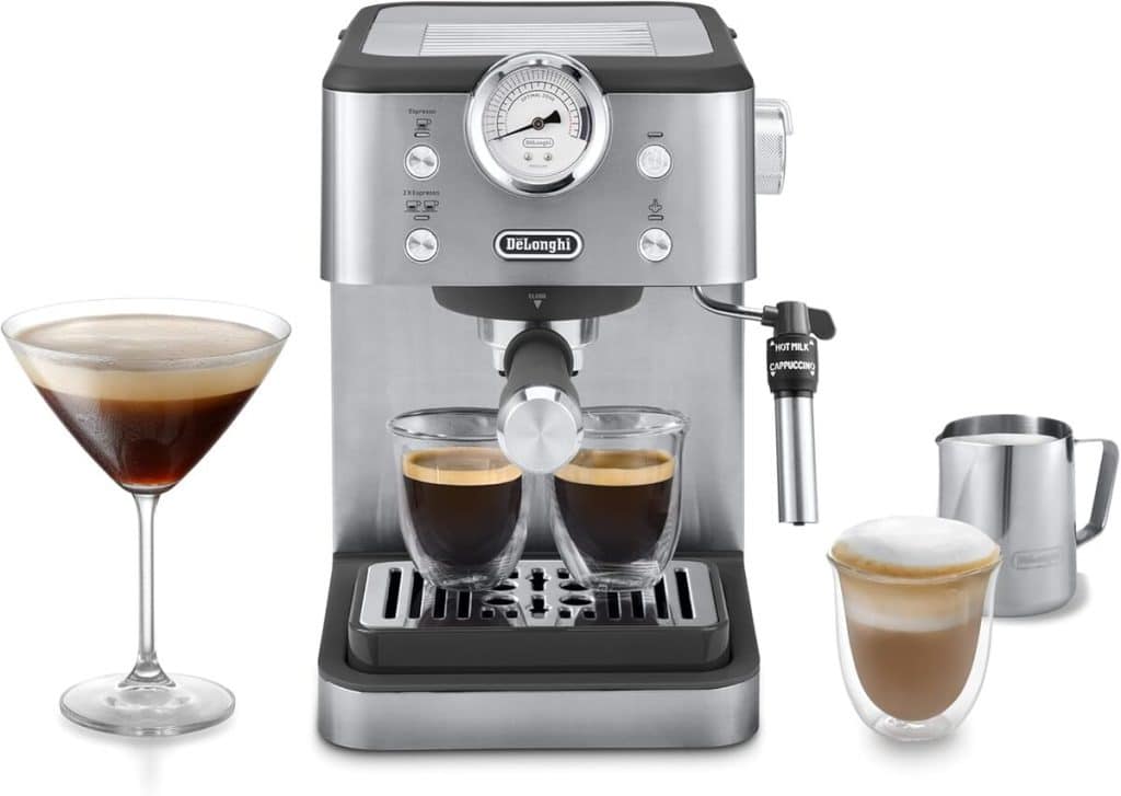 Test de la machine à café De'Longhi EM450.M : performance barista