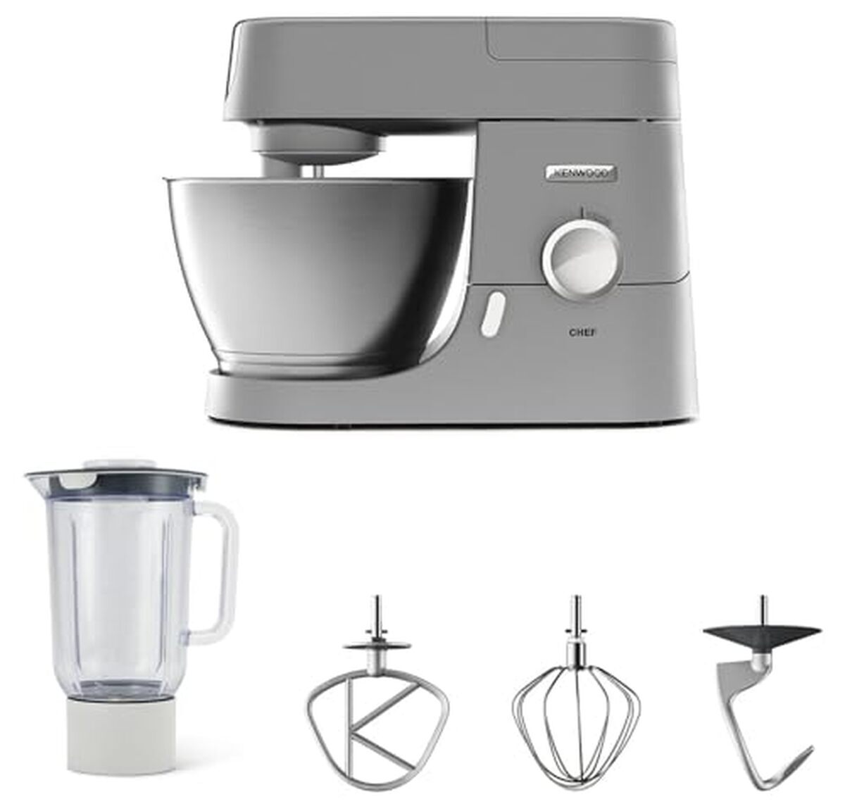 Test du robot pâtissier Kenwood Chef KVC3110S : puissance et élégance