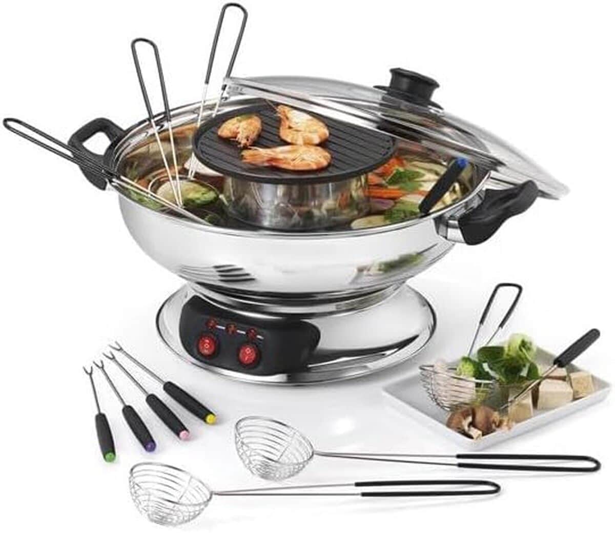 Test service à fondue KCPFONDASIA 1950w : convivialité assurée
