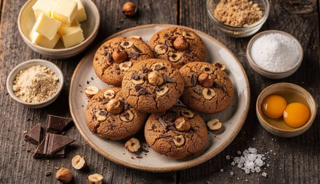 Sablés Chocolat Noisettes : recette Gourmande