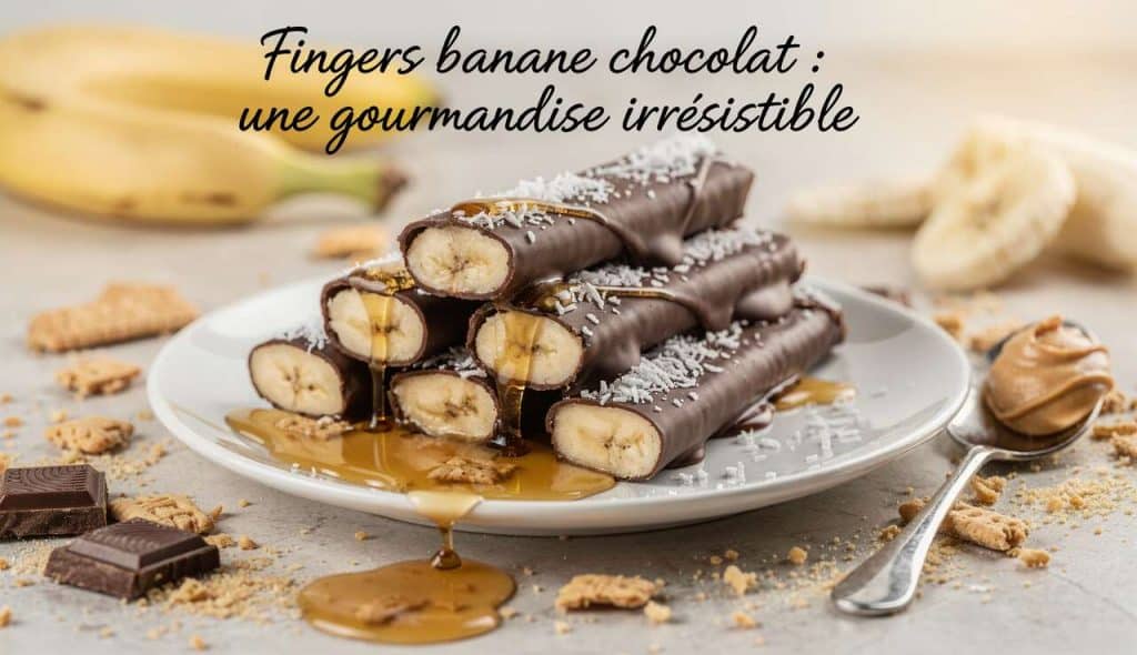 Recette de Fingers banane chocolat : une gourmandise irrésistible