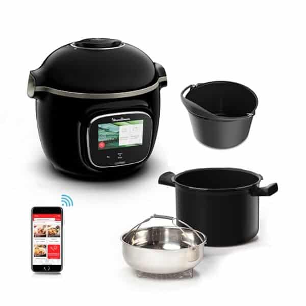 Découvrez notre test détaillé du multicuiseur intelligent Moulinex Cookeo Touch Wifi 6L : fonctionnalités, performance, avantages et inconvénients de cet appareil innovant pour une cuisine simplifiée et rapide.