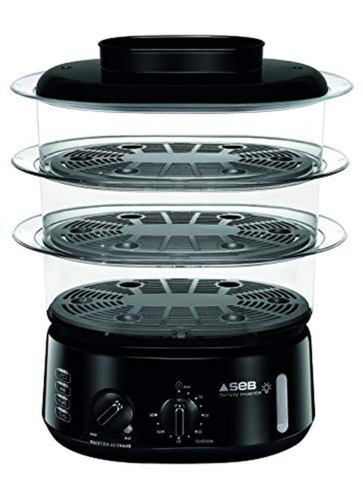 Essai du cuiseur vapeur Seb Simply Invents VC110800 : un appareil modulable efficace