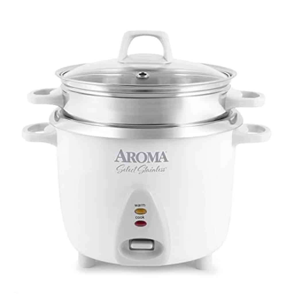 Test du cuiseur à riz Aroma Housewares ARC-757-1SG en acier inoxydable 14 tasses