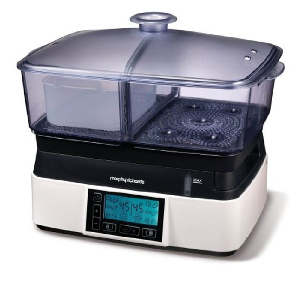 Test du cuiseur vapeur Morphy Richards Intellisteam 1600 W