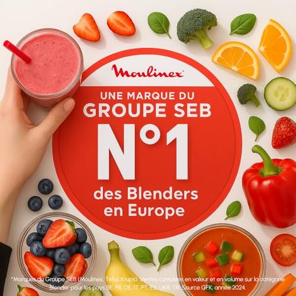 Découvrez notre test complet du Moulinex Soup&Plus LM924500 : un blender mixeur puissant de 1100 W pour des soupes et smoothies parfaits. Transformez vos recettes avec cet appareil polyvalent et efficace.