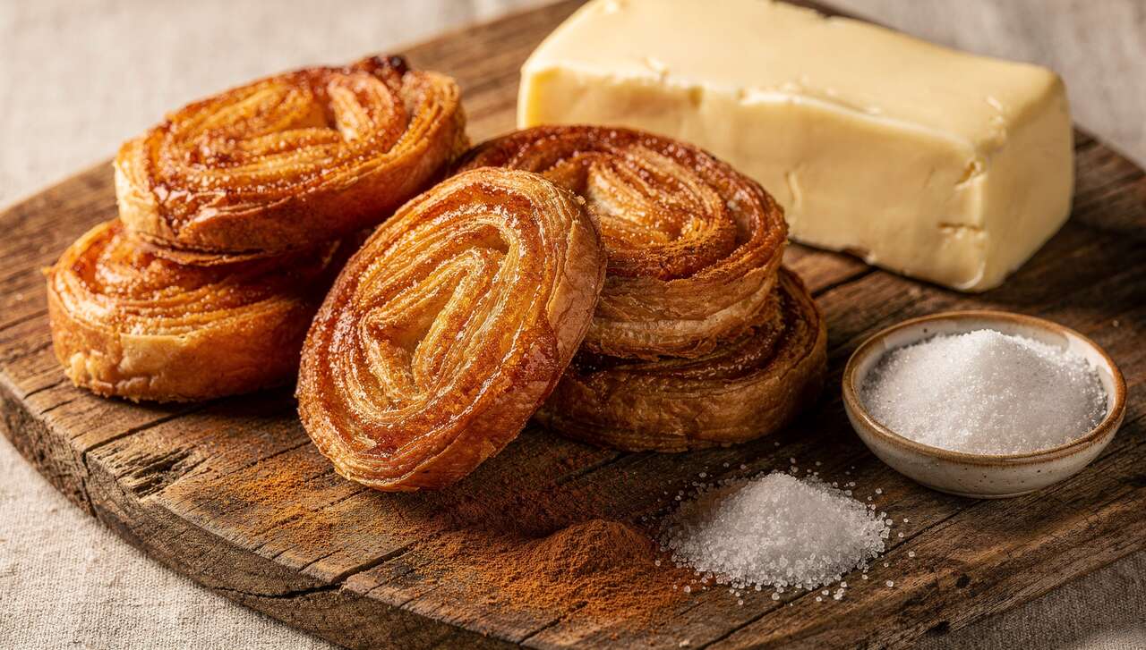 Recette de biscuits en forme de palmiers : astuces de préparation