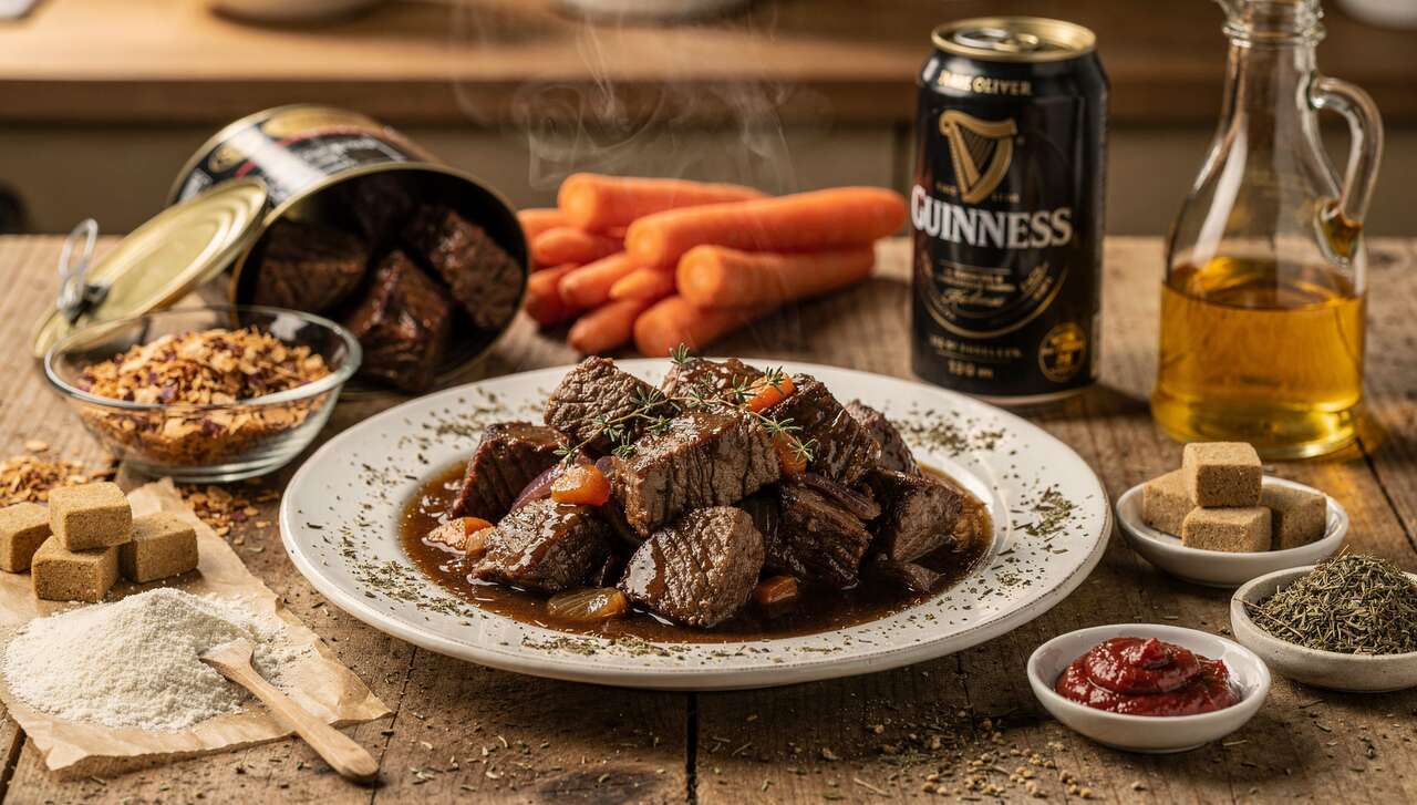 Boeuf à la guinness de JAMIE OLIVER : recette savoureuse