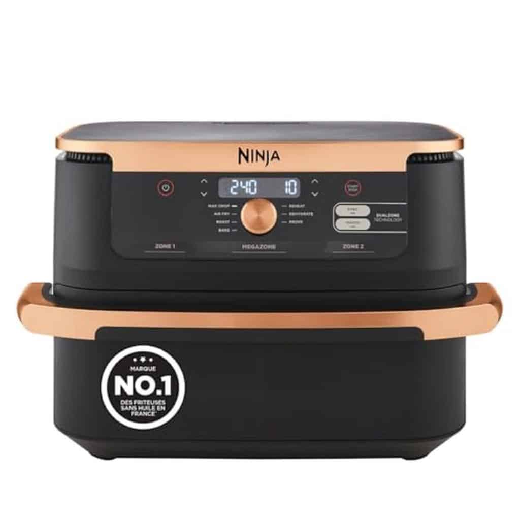 Test : friteuse à air ninja Foodi FlexDrawer AF500EUCP 10.4 L double zone
