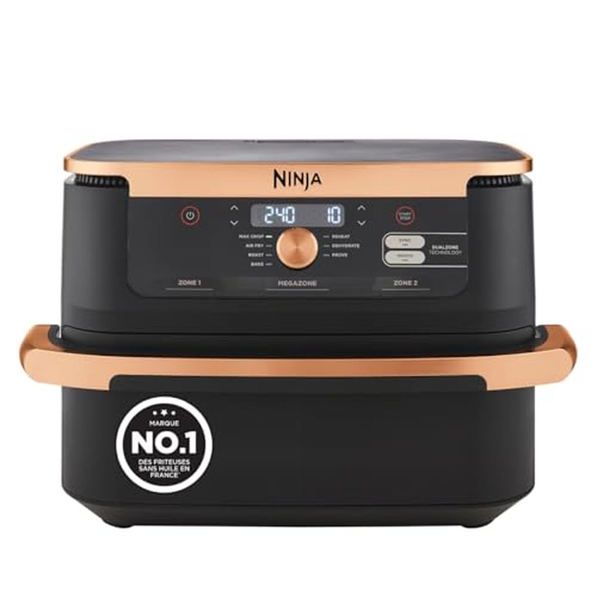 Test : friteuse à air ninja Foodi FlexDrawer AF500EUCP 10.4 L double zone