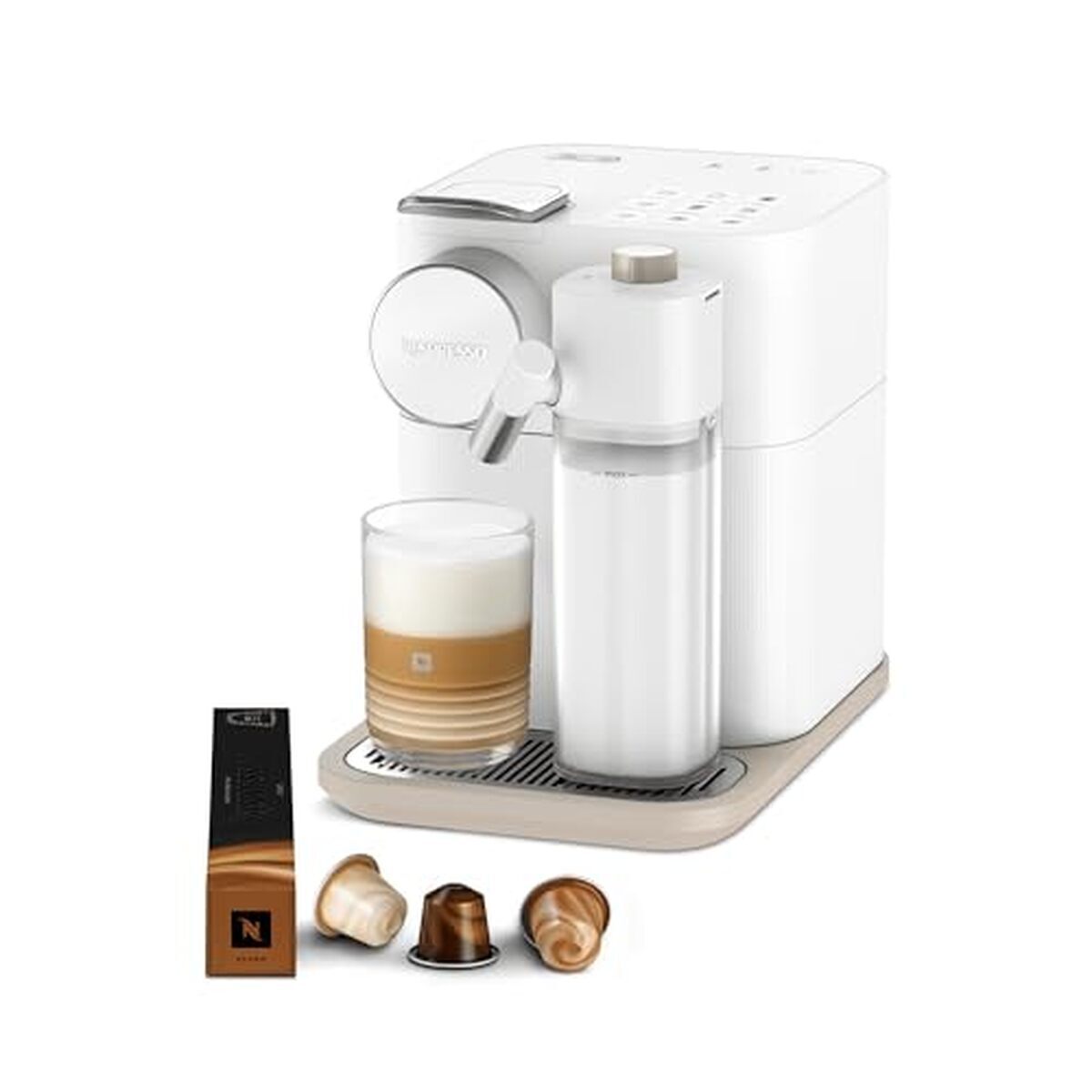 Test : nespresso De'Longhi Gran Lattissima EN640.W, la machine à café blanche 19 bar