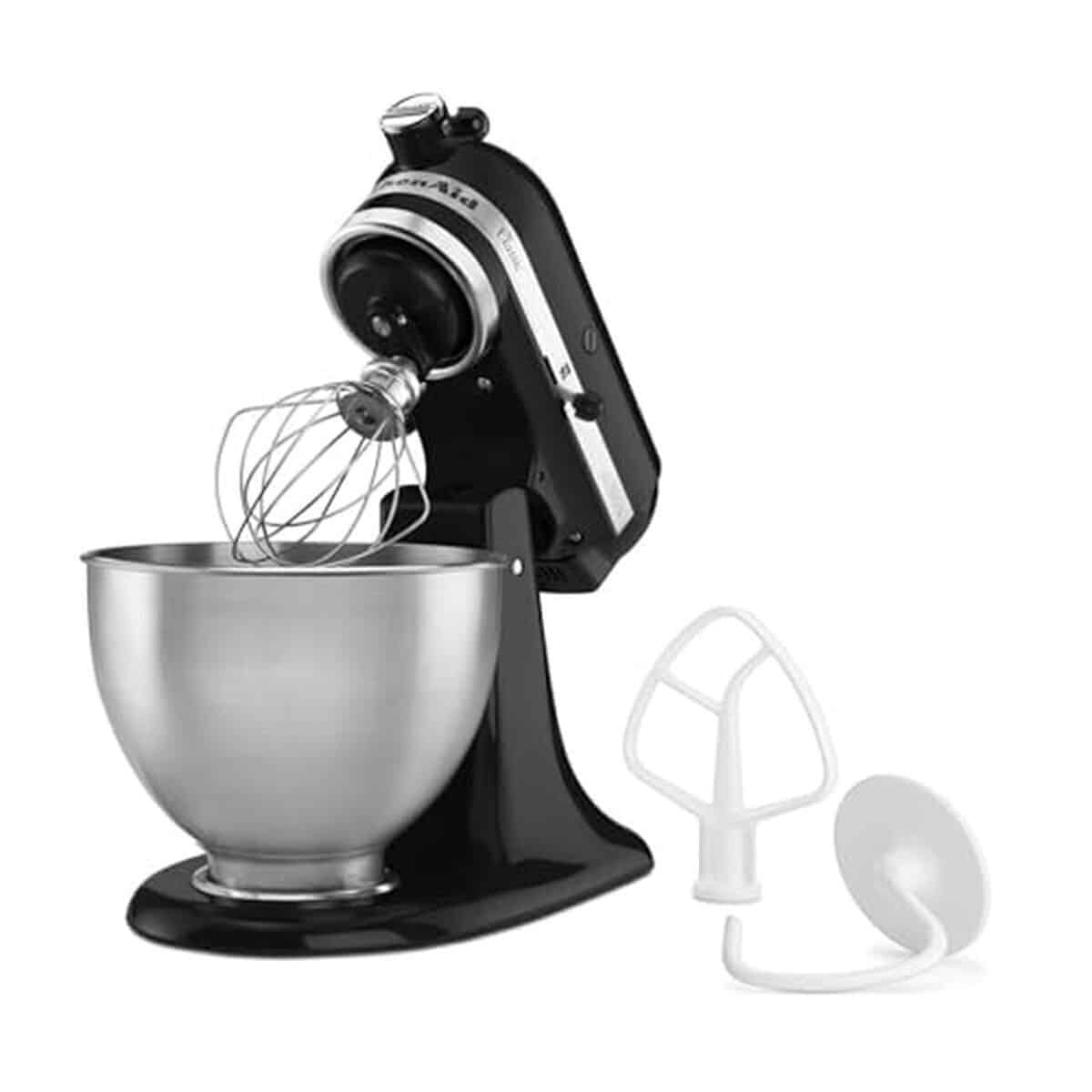 Test du robot pâtissier noir 4, 3 L KitchenAid 5K45SSEOB Classic
