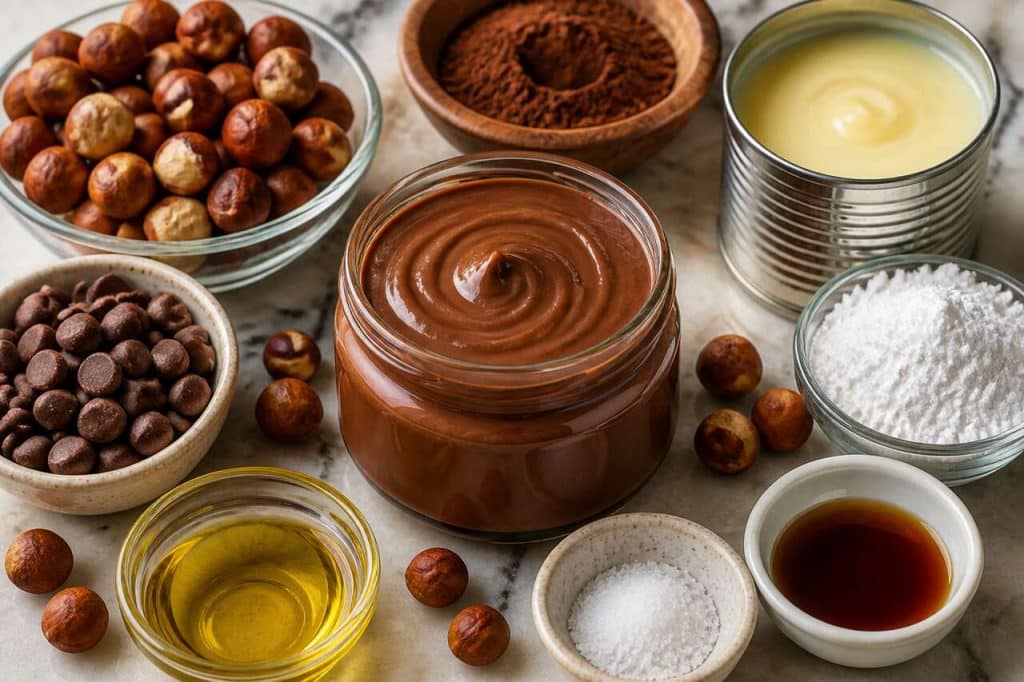 Recette de pâte à tartiner aux noisettes maison
