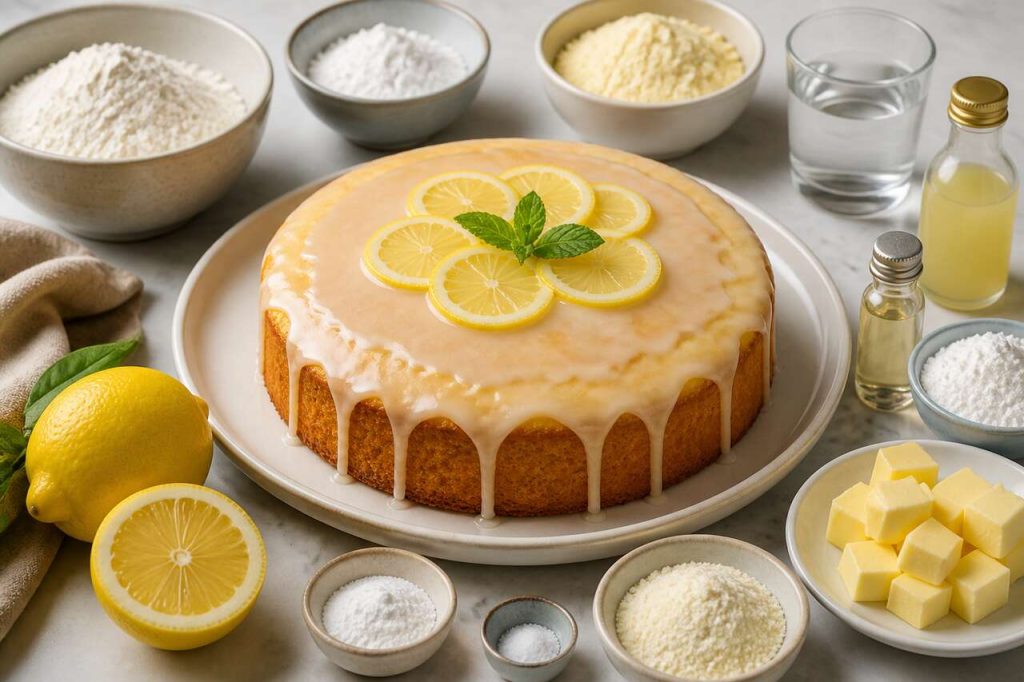 Recette cake au citron de Pascale Weeks